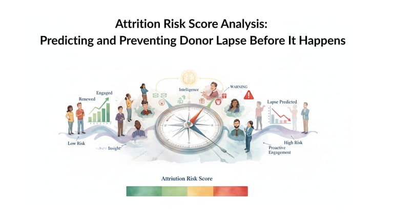 Attrition Risk Score Analysis: Predicting and Preventing Donor Lapse Before It Happens