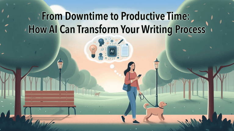 From Downtime to Productive Time: How AI can Transform Your Writing
