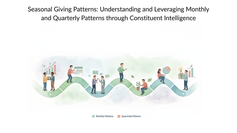 Seasonal Giving Patterns: Understanding and Leveraging Monthly and Quarterly Patterns through Constituent Intelligence
